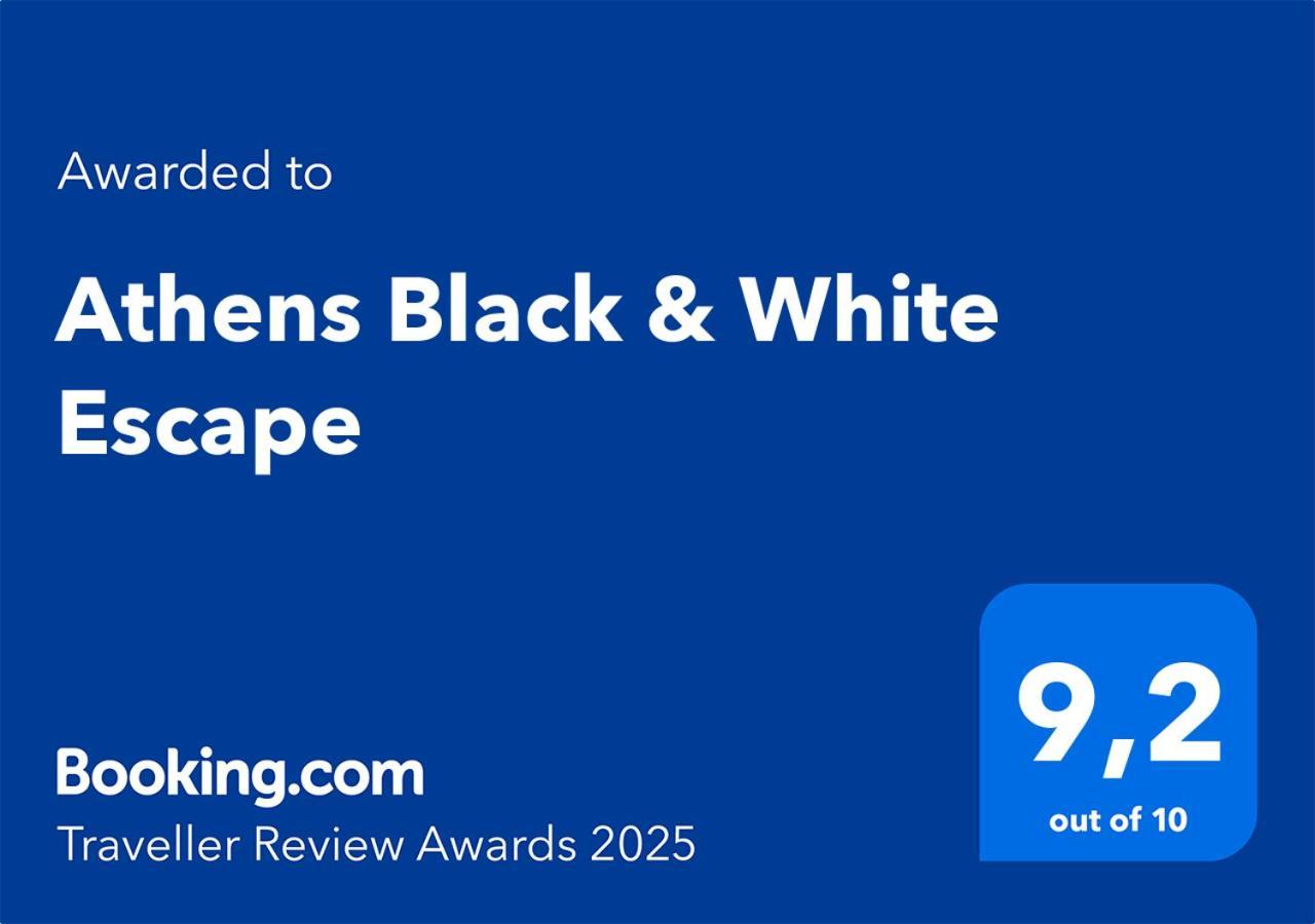 Αthens Black & White Escape Atenas Exterior foto